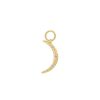 Juwelen Ania Haie | Ania Haie Charm Earring Gold Moon