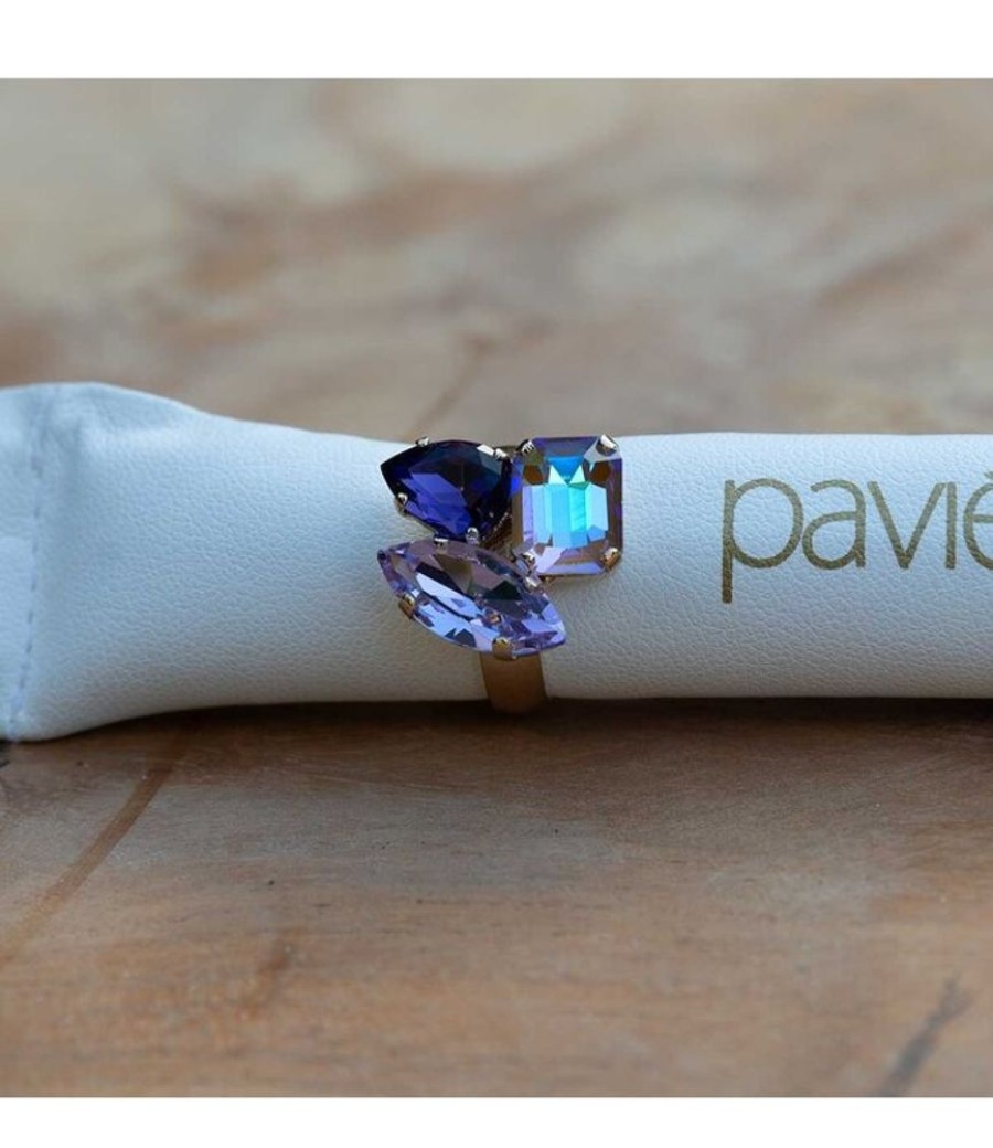 Juwelen Paviè | Pavie Ring Dafne Purple