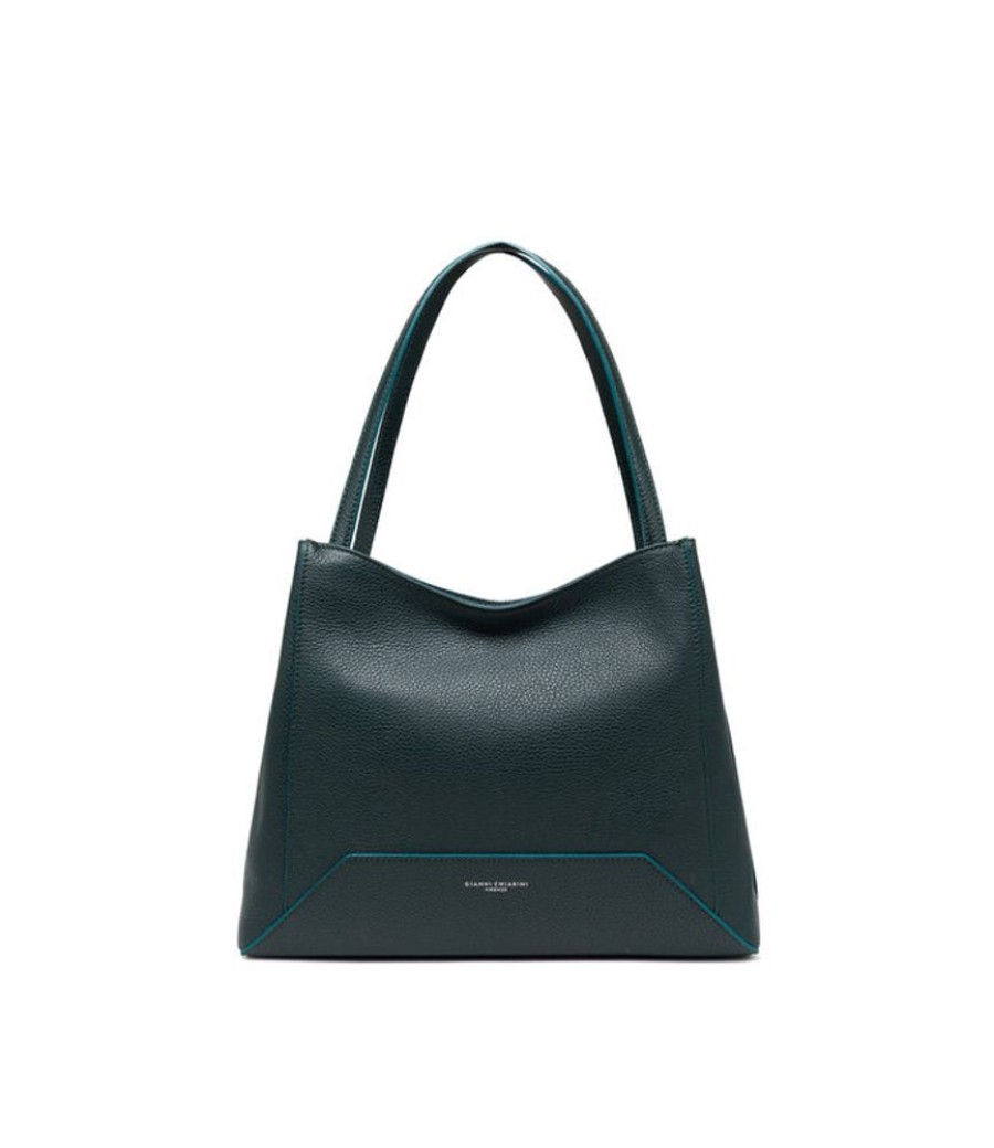 Handtassen Gianni Chiarini | Gianni Chiarini Handtas Ludovica Deep Green