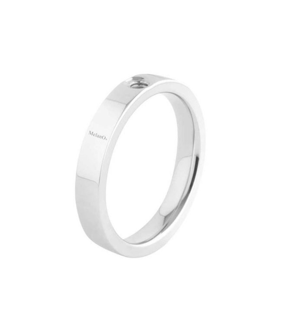 Juwelen MelanO | Melano Twisted Ring Tatum, Stainless Steel, Smal