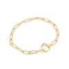 Juwelen Ania Haie | Ania Haie Armband Charm Gold Link Chain Connector