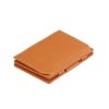 Heren Garzini | Garzini Portemonnee Essenziale Coin Pocket Cognac Brown Nappa