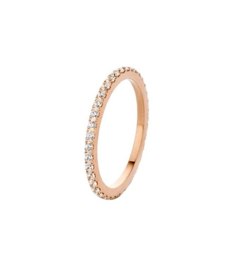 Juwelen MelanO | Melano Ring Friends Sade, Rg Crystal