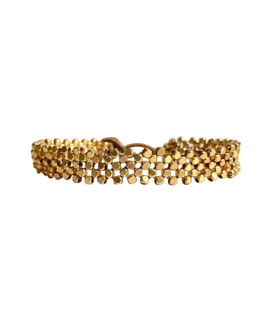 Juwelen Ibu Jewels | Ibu Jewels Armband Peggy Max Gold