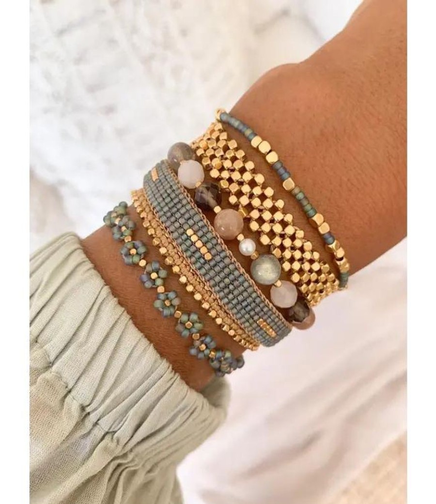 Juwelen Ibu Jewels | Ibu Jewels Armband Peggy Max Gold