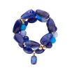 Juwelen Les Cordes | Les Cordes Armband Pan71 Fel Blauw