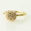 Juwelen Phantasya | Phantasya Ring Crystal Square Gold