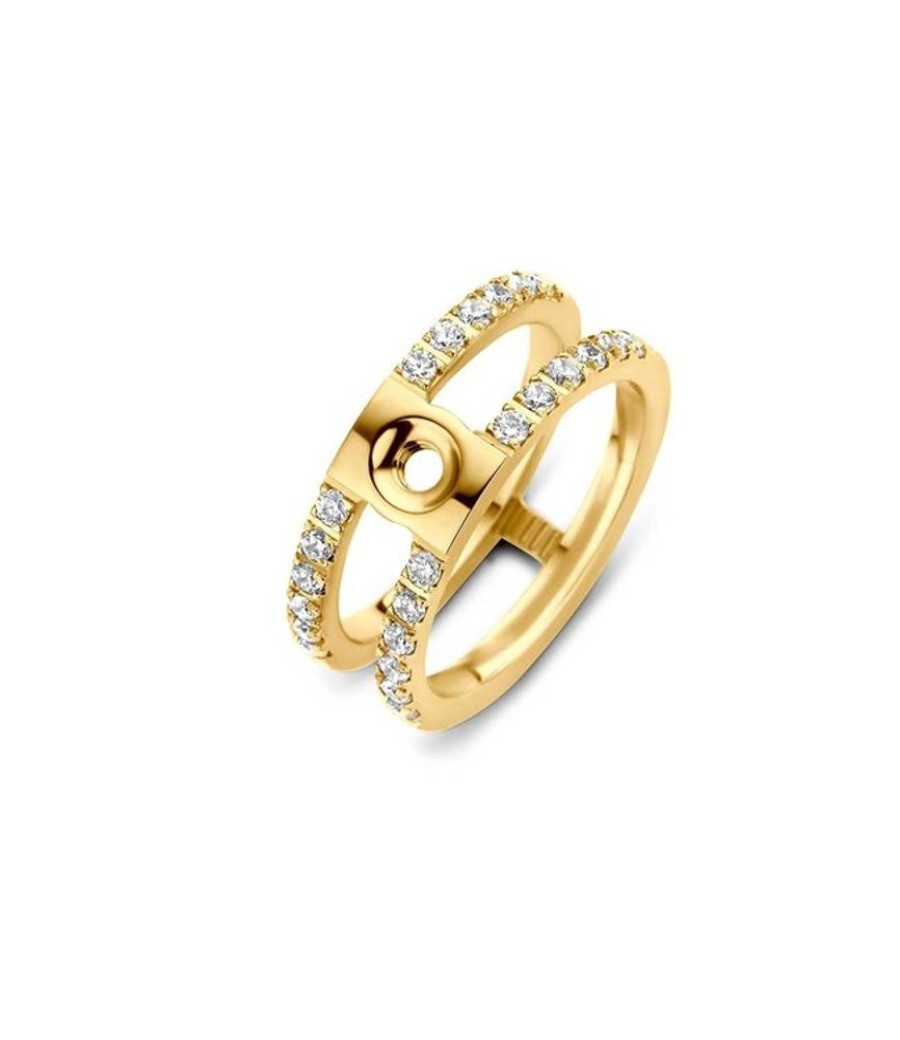 Juwelen MelanO | Melano Twisted Trista Cz Ring