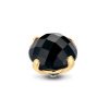 Juwelen MelanO | Melano Tw Facet Bold 12Mm Jet Black