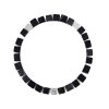 Heren Steel & Barnett | Steel & Barnett Stones Bracelet Memphis Matt Black M