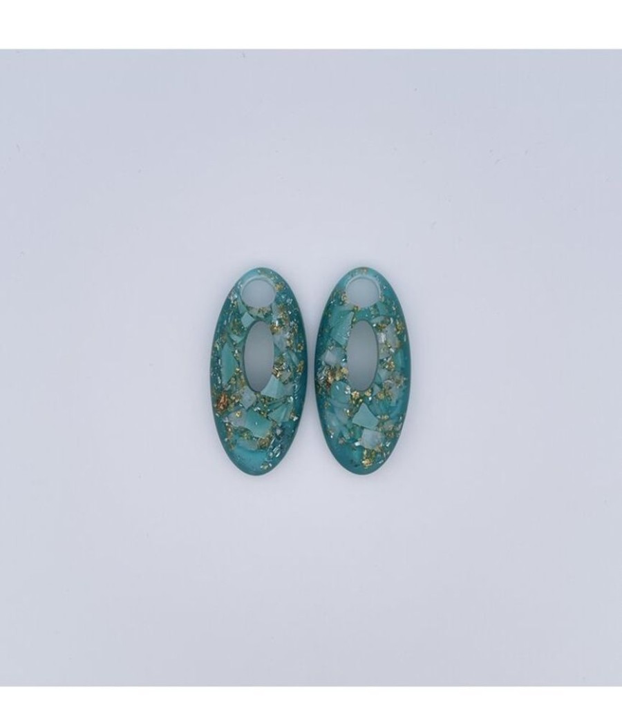 Juwelen Angelo Moretti | Angelo Moretti Oorring Drop Berra Turquoise