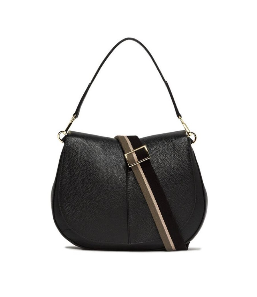 Handtassen Gianni Chiarini | Gianni Chiarini Handtas Helena Round Nero