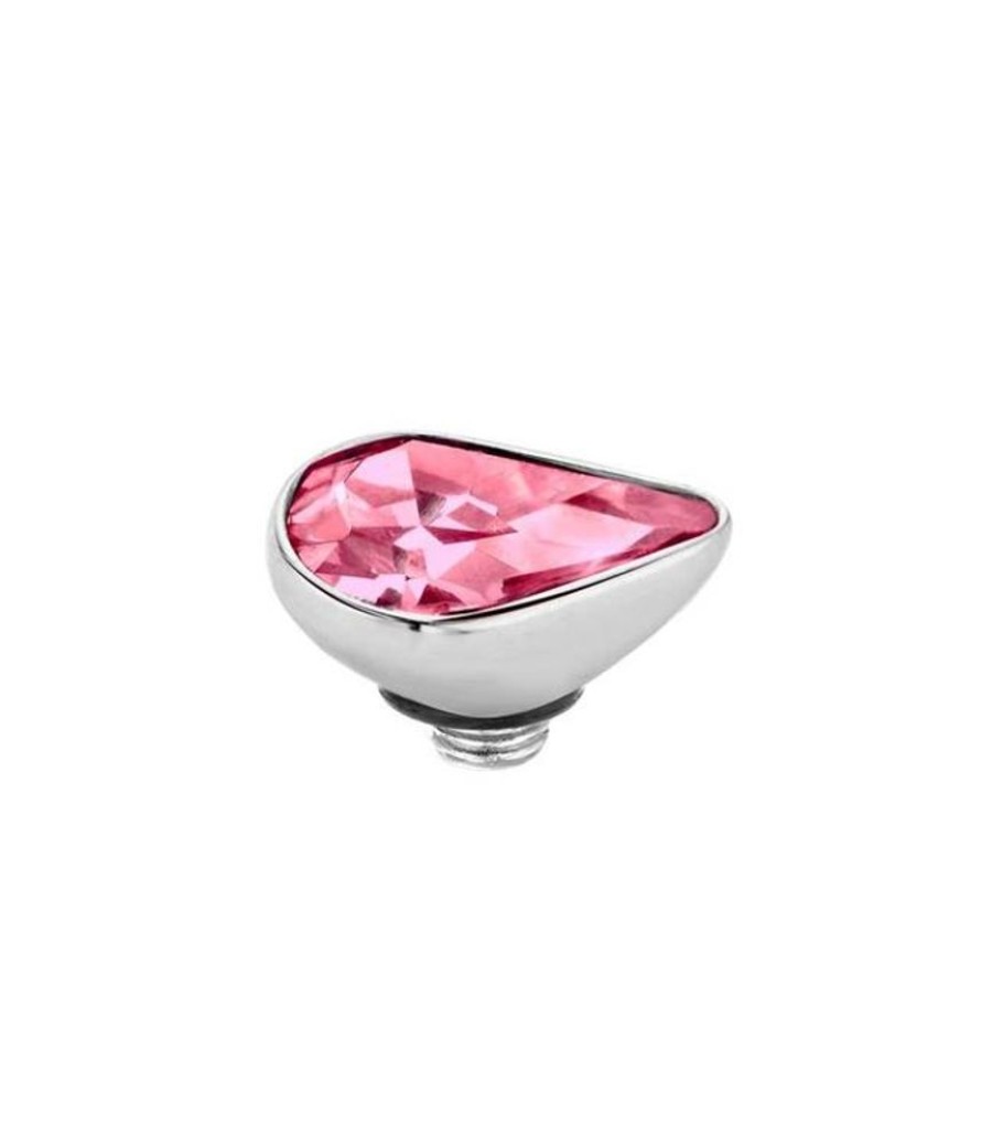 Juwelen MelanO | Melano Twisted Cz Setting Pear Ss, Rose