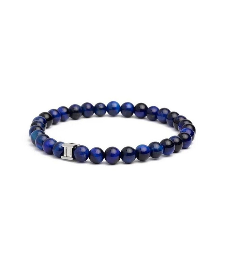 Juwelen Gemini | Gemini Armband Six Dark Blue M