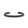 Heren Pig & Hen | Pig & Hen Armband Navarch 6Mm Black Black M/L