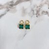 Juwelen Angelo Moretti | Angelo Moretti Drop Emerald Green Amdh485Em