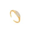 Juwelen Ania Haie | Ania Haie Ring Glam Adjustable Signet