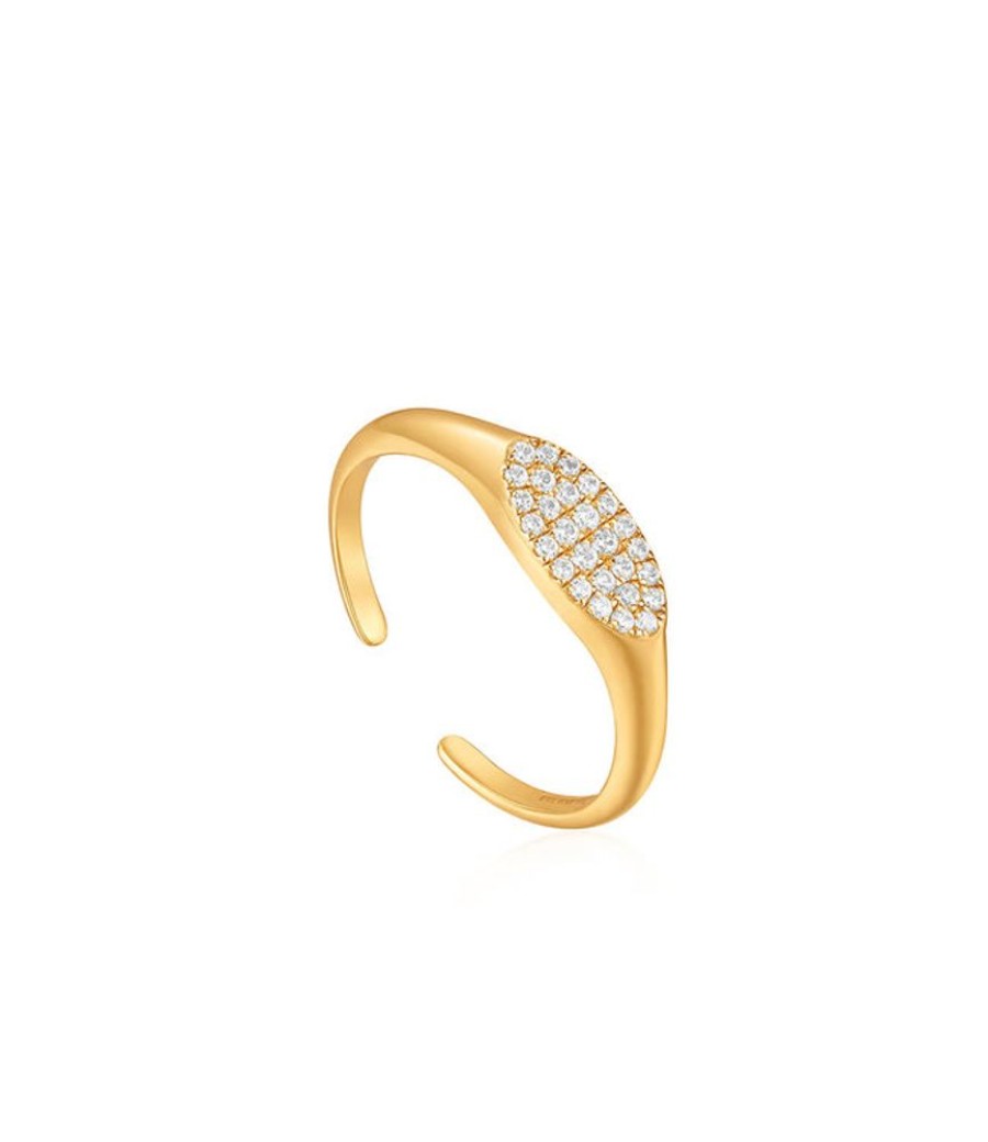 Juwelen Ania Haie | Ania Haie Ring Glam Adjustable Signet