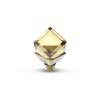 Juwelen MelanO | Melano Twisted Cube Golden Shadow