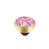 Juwelen MelanO | Melano Twisted Cz Setting, G, Blossem Pink