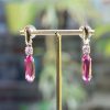 Juwelen Paviè | Pavie Oorring Alessandra Fuchsia