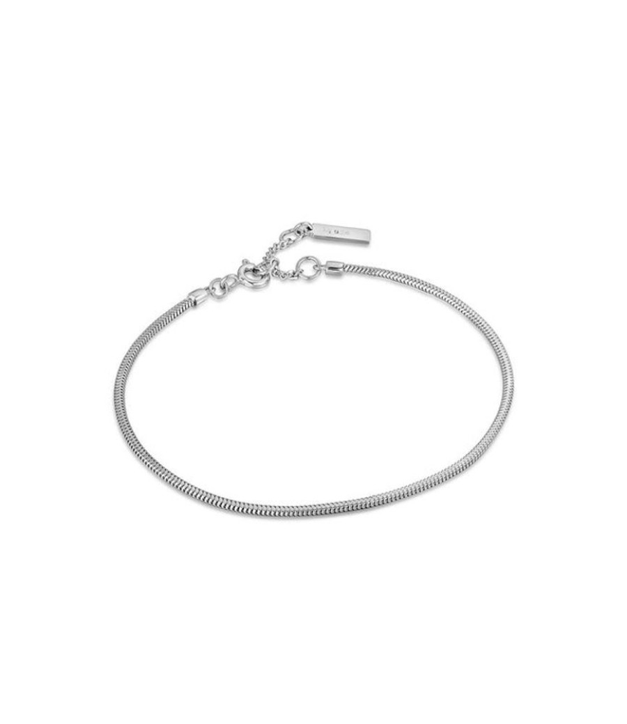 Juwelen Ania Haie | Ania Haie Armband Slangenketting Zilver