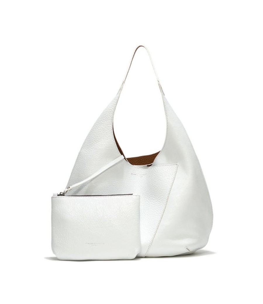 Handtassen Gianni Chiarini | Gianni Chiarini Handtas Euforia Bianco-Nature