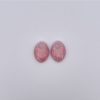 Juwelen Angelo Moretti | Angelo Moretti Oorring Drop Birthe Pink