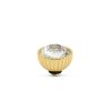 Juwelen MelanO | Melano Tw Ridged Crystal Silver Shade