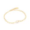 Juwelen Ania Haie | Ania Haie Armband Gold Pearl Sparkle Chunky Chain